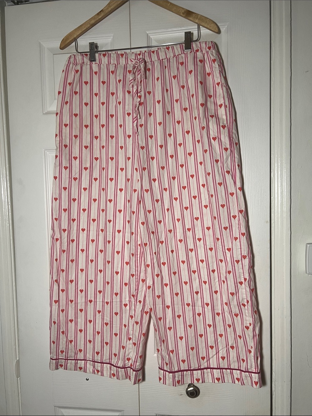 Mersea Cotton Heart Pajama Pant Women’s XL 🩷❤️